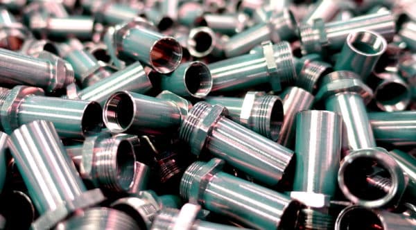 Casquillos de electroválvulas para agua recubiertos con Niplate 500 PTFE, níquel químico PTFE